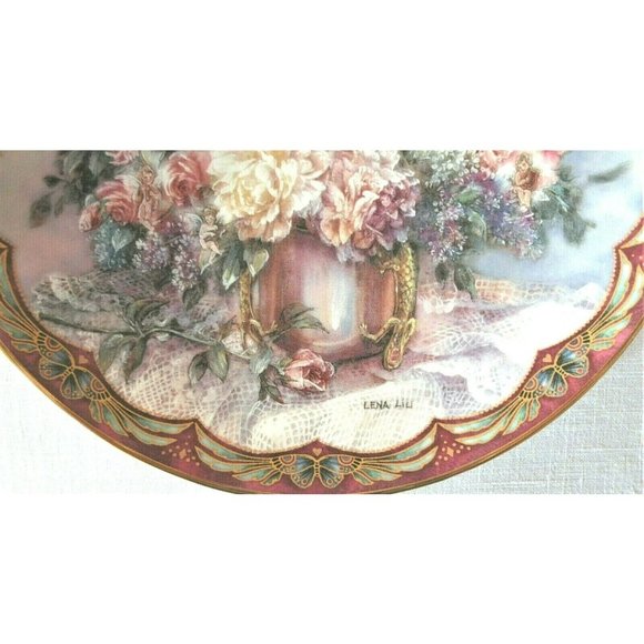 Lena Liu MAGIC MAKERS 1st Issue Flower Fairies Bradford Exchange Plate Mint Cond - Picture 4 of 11